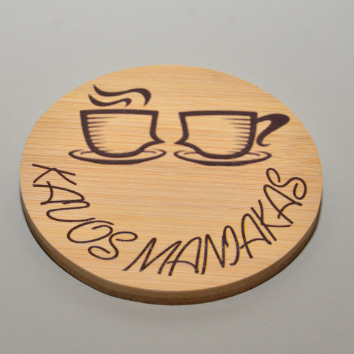 Padėkliukai puodeliui ar bokalui 8 Padėkliukai indams