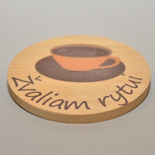 Padėkliukai puodeliui ar bokalui 4 Padėkliukai indams,padėkliukai, ekosolventinė spauda, dovana