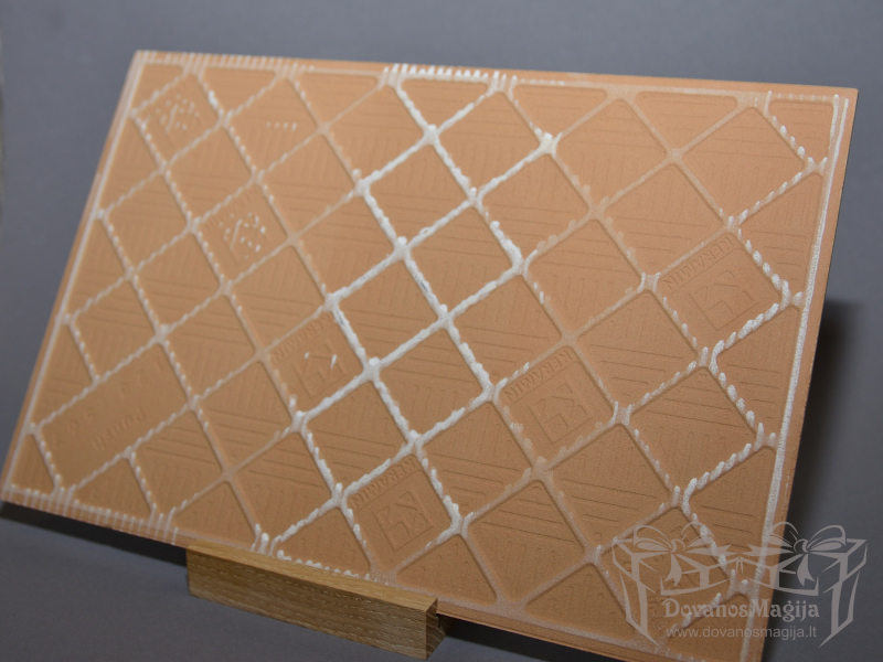 Uv spauda Išskirtinis interjeras tik Jūsų namuose 5 spauda, Vestuvinė nuotrauka ant keraminės plytelės iš nugarinės pusės