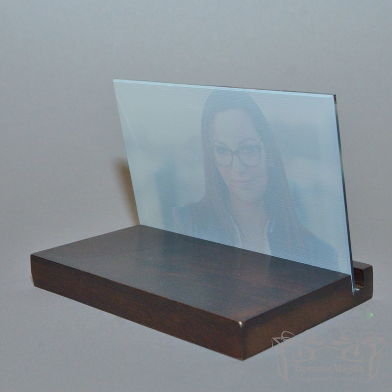 Stiklinis foto rėmelis 20 Nuotrauka ant stiklo horizontali