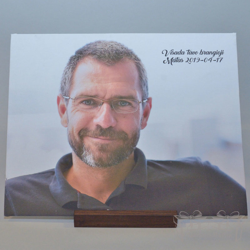 Nuotrauka ant drobės A4 24x30x0,3cm