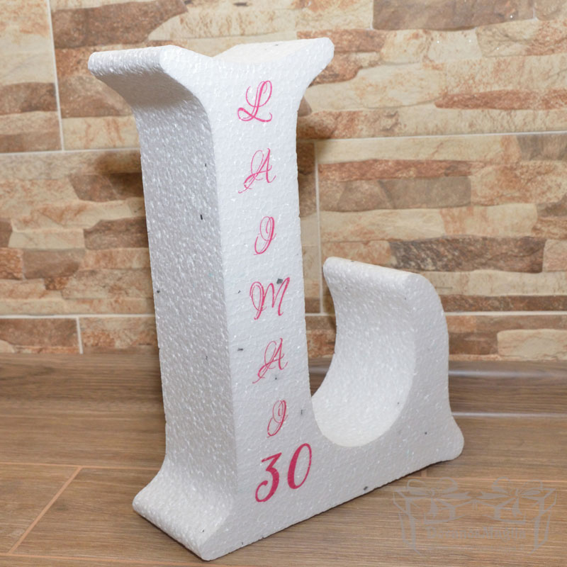 Raidė iš putplasčio, darbų galerija, Gaminiai iš putplasčio dovanos krikštynoms