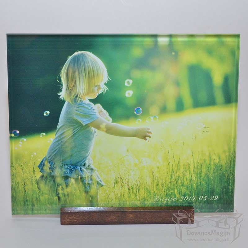 Nuotrauka stikle - AKCIJA 21 nuotrauka ant stiklo, dovana Valentino dienai