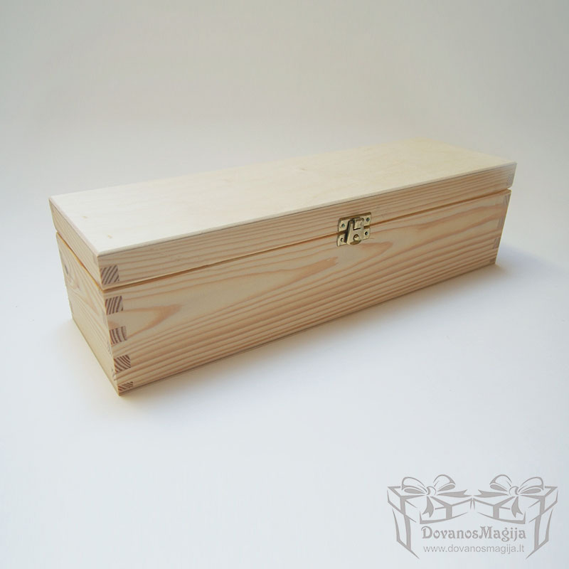 Medinė dėžutė stačiakampė 36x11x10cm 4 Medinė dėžutė stačiakampė 36x11x10cm Medinės Dovanos Medinė dėžutė