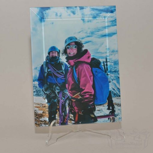 Nuotrauka stikle 20x25x1cm, Nuotrauka stikle UV spausdinimas