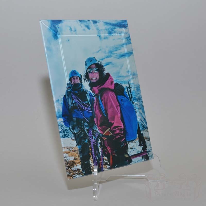 Stiklinis foto rėmelis 16 foto ant stiklo spauda Nuotrauka stikle