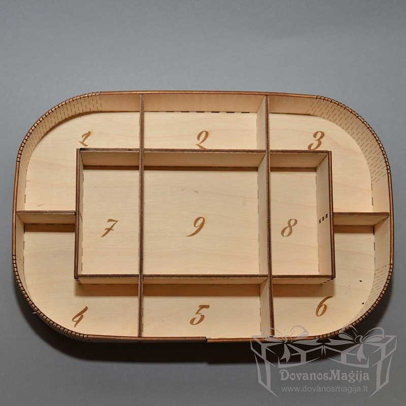 medinė dėžutė, papuošalų dėžutė, Medinės Dovanos iš plokštės