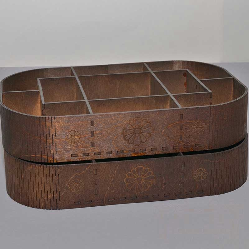 Medinė papuošalų skrynelė 01 6 Medinė papuošalų skrynelė