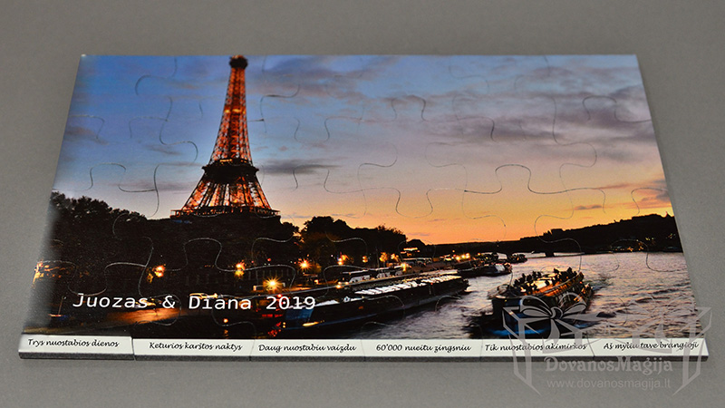 Medinė dėlionė 24 detalės 20x30cm 4 Medinė dėlionė 24 detalės 20x30cm Medinė dėlionė iš plokštės