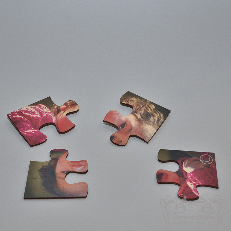 Medinė dėlionė 6 detalės 15x21cm 4 Medinė dėlionė iš plokštės