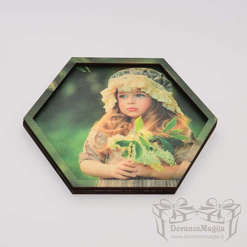 Šešiakampis foto rėmelis "Fotokorys" 01