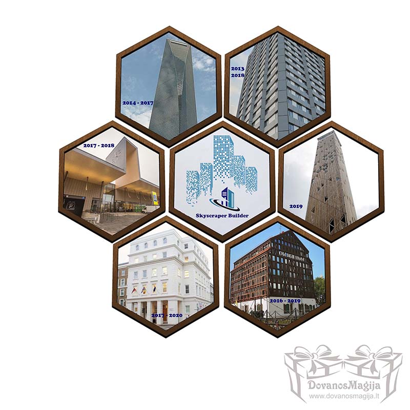 Foto rėmeliai ir stovai Jums Šešiakampis foto rėmelis fotokorys