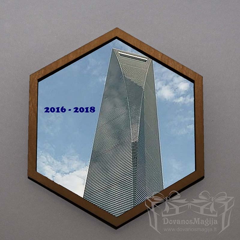 Šešiakampis foto rėmelis fotokorys