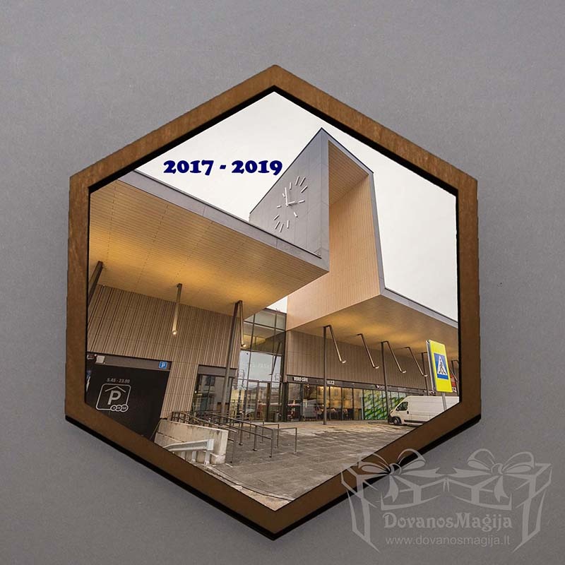 Šešiakampis foto rėmelis fotokorys