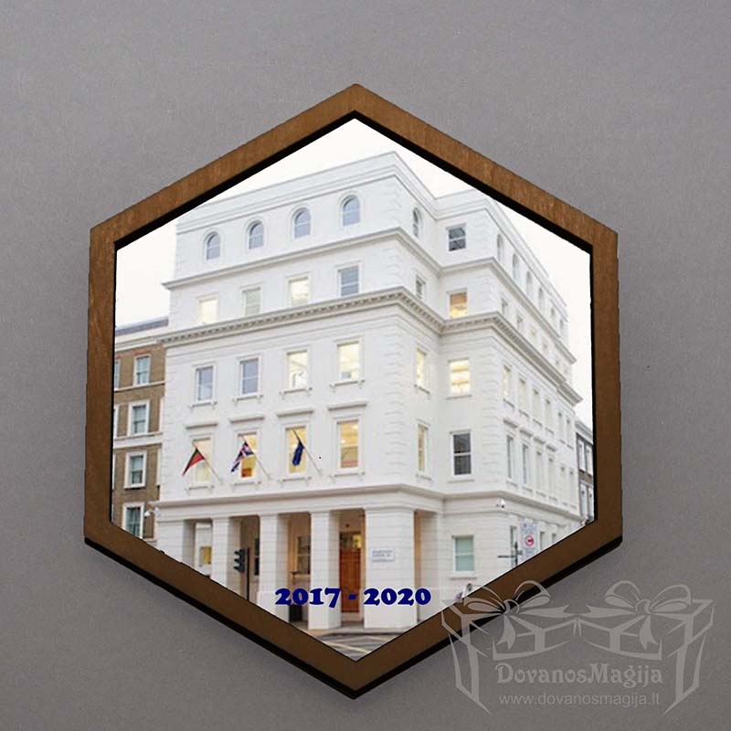 Šešiakampis foto rėmelis fotokorys