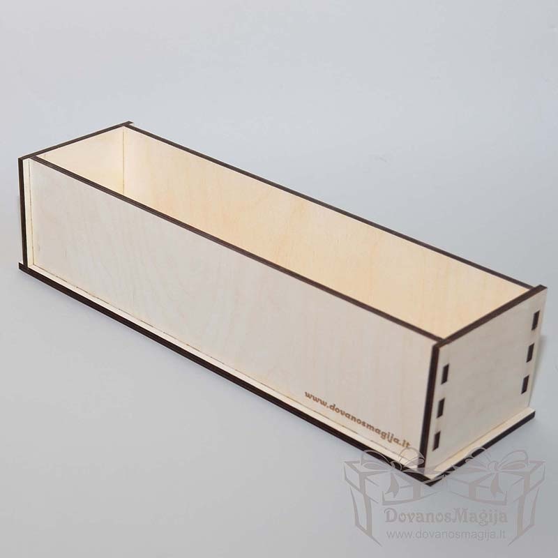 Medinė dėžutė muilo gamybai 35x9x9cm