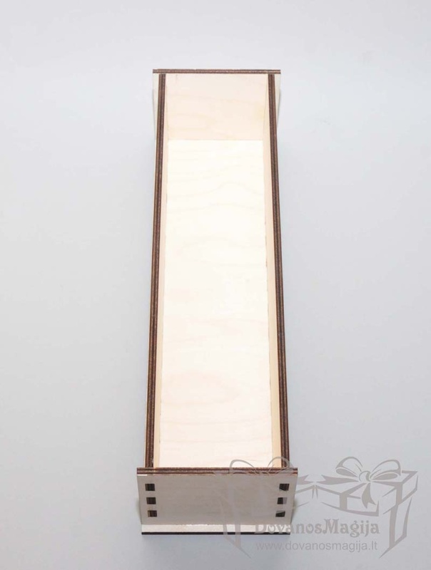 Medinė dėžutė muilo gamybai 35x9x9cm