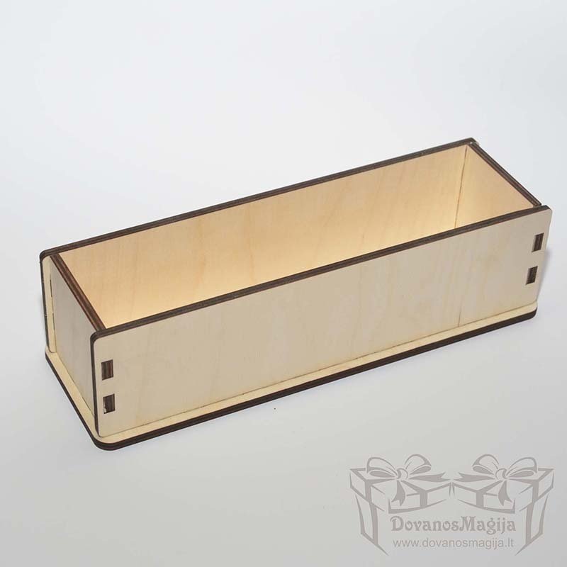 Medinė dėžutė muilo gamybai 26x7x7cm