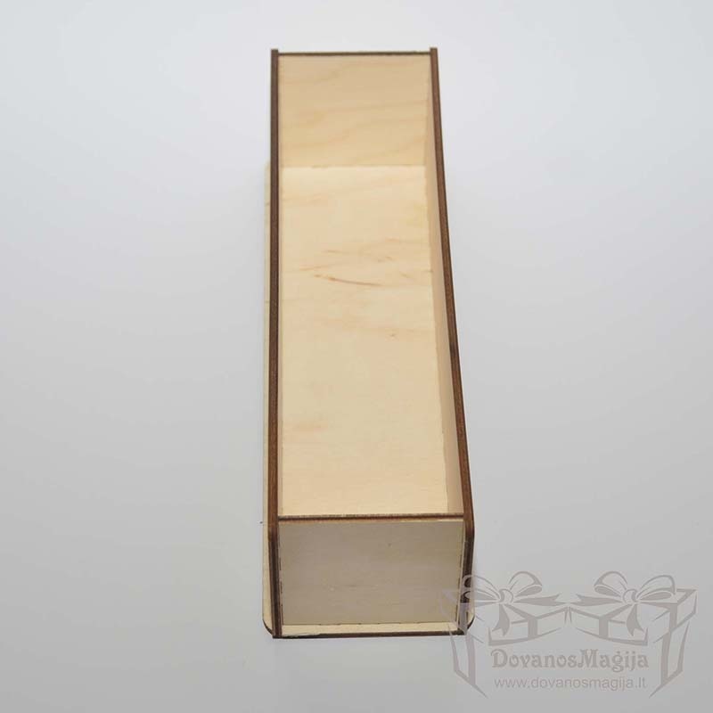 Medinė dėžutė muilo gamybai 26x7x7cm 4mm