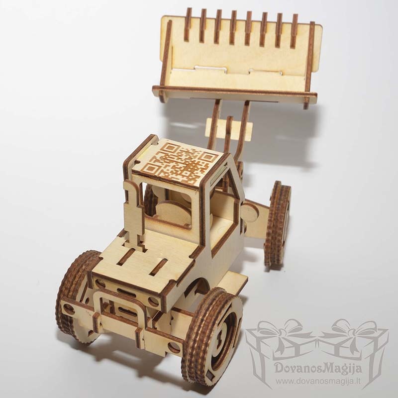 Medinis konstruktorius krautuvas 15x20cm