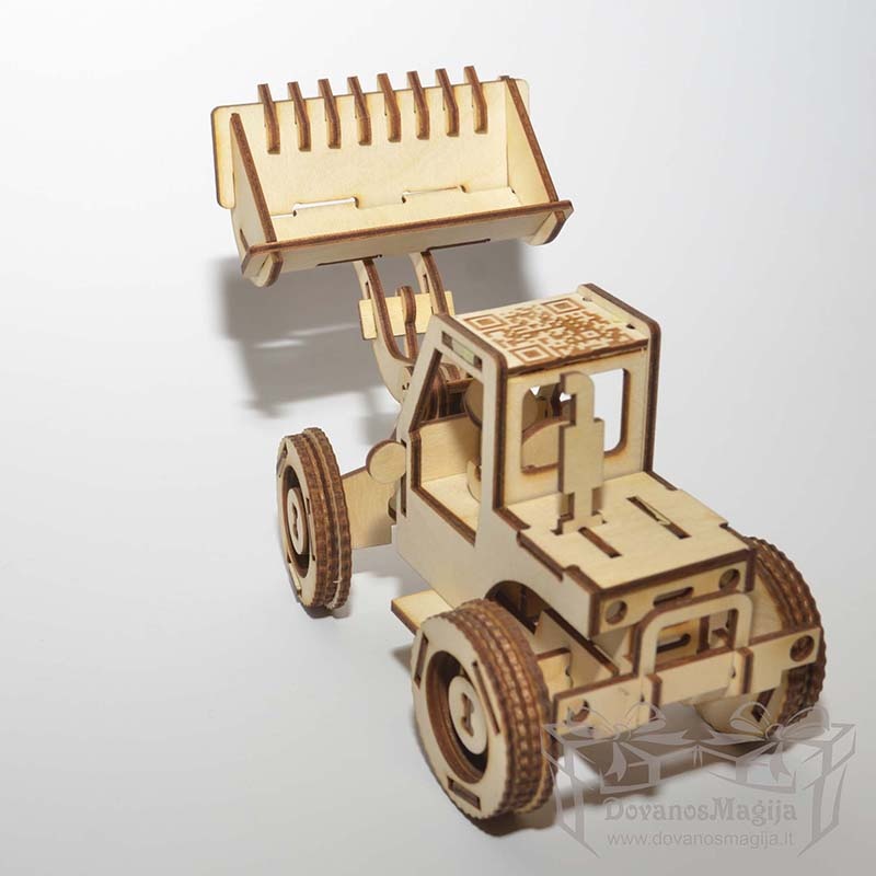 Medinis konstruktorius krautuvas 15x20cm