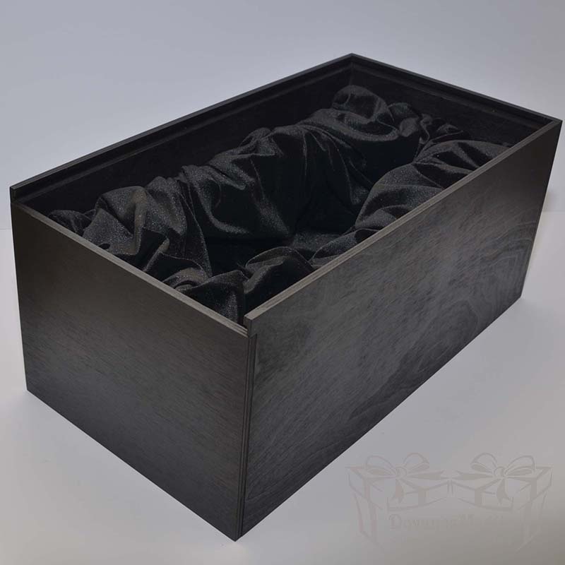 Medinė dėžutė statulėlei su indeklu 37x20xh20cm