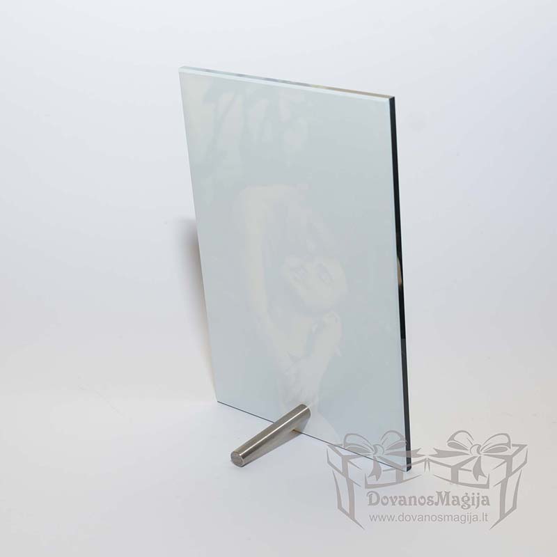 Stiklinis foto rėmelis 11 Nuotrauka ant stiklo H ar V 27x18x1cm